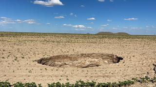 Aynı mahallede bir obruk daha görüldü