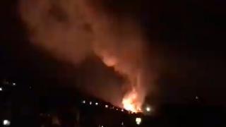 Sırbistan'da mühimmat fabrikasında yangın