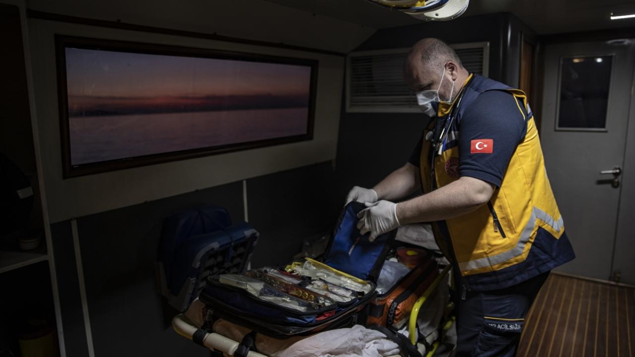 "Bütün vakalar deniz ambulansıyla gitmek zorunda değil"