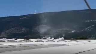Antalya'da hortum: 10 dönümlük sera hasar gördü