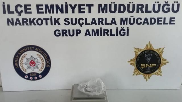 Şırnakta uyuşturucu ve kaçakçılık operasyonlarında yakalanan 38 şüpheliden 2si tutuklandı