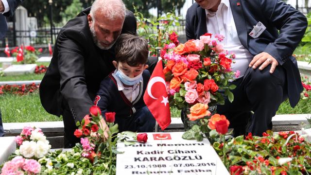 Vezneciler şehitleri anıldı