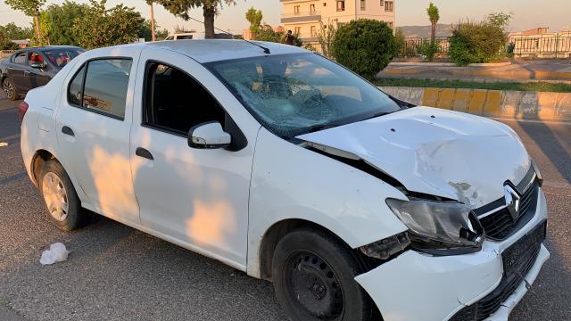 Adıyamanda trafik kazası: 2 yaralı