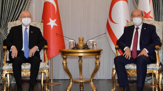 Kılıçdaroğlu KKTCde temaslarda bulundu