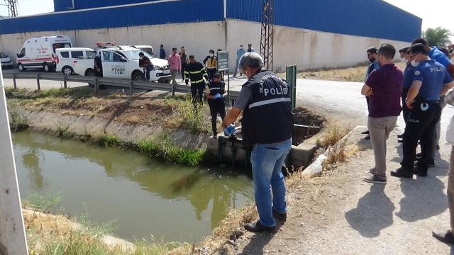 Hatayda sulama kanalında erkeğe ait cansız beden bulundu