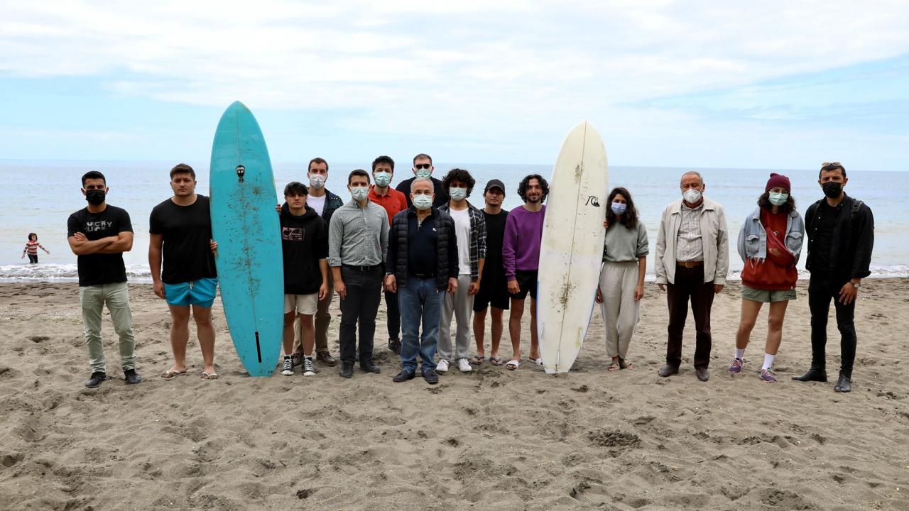 Ordu'da dalga sörfü eğitimleri başladı