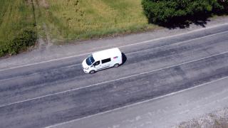 Sağlık personellerinin bin kilometrelik aşı dağıtım mesaisi