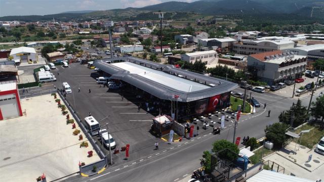Susurlukta yeni otobüs terminali törenle hizmete açıldı
