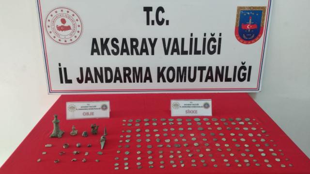 Aksarayda tarihi eser kaçakçılığı operasyonu