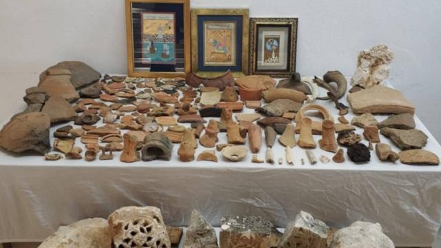 Antalyada 274 tarihi eser ele geçirildi
