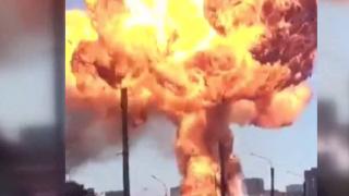 Rusya'da akaryakıt istasyonunda patlama: 16 yaralı