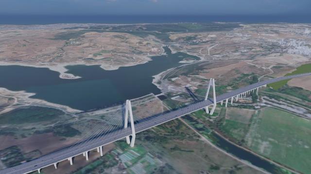 Kanal İstanbulun ilk köprüsü