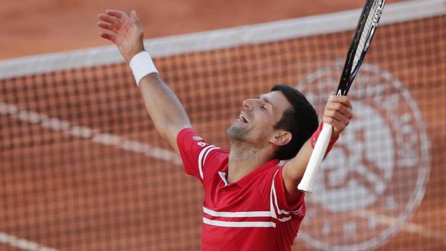 Fransa Açıkta şampiyon Novak Djokovic