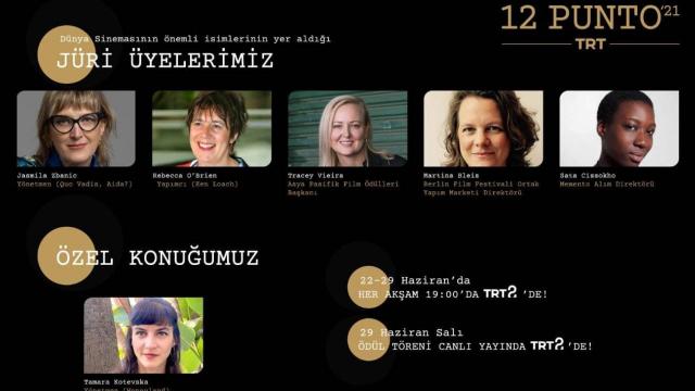 Dünya sinemasının en etkili isimleri 12 Punto’da jüri koltuğuna oturacak