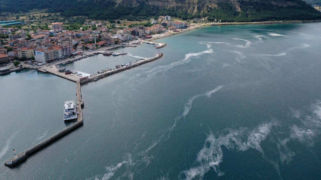 Marmara`nın güney kıyıları havadan görüntülendi