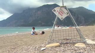 Caretta caretta yuvalarına ısıölçerli takip