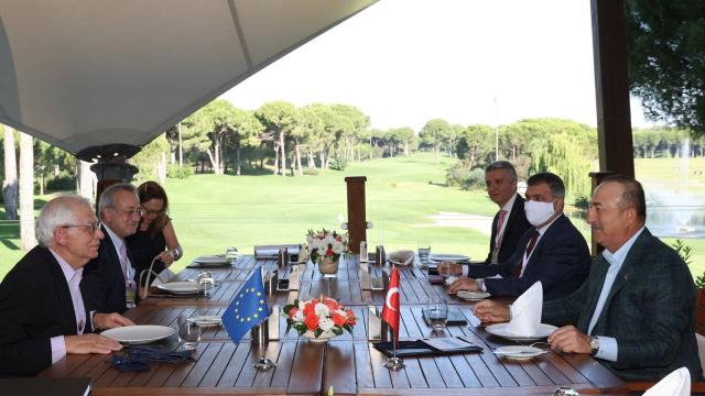 Bakan Çavuşoğlu, AB Yüksek Temsilcisi Borell ile görüştü