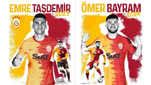 Galatasaray, Ömer Bayram ve Emre Taşdemirin sözleşmelerini uzattı