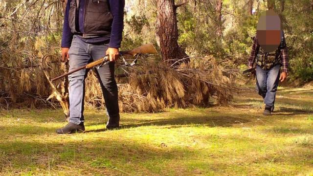 Ruhsatsız avlanan 13 kişi yakalandı
