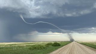 Kanada'da dev hortum