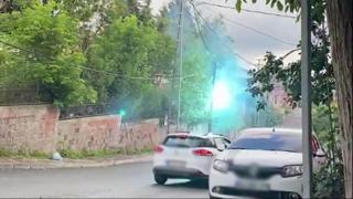 Eyüpsultan'da "patlayan kablo" paniği