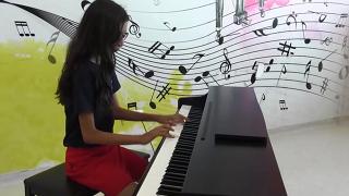 Küçük piyanistten büyük başarı