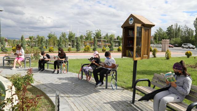 Çubukta "park kütüphaneleri" oluşturuluyor