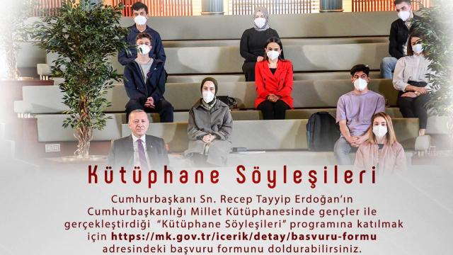 "Kütüphane Söyleşileri" için başvurular başladı