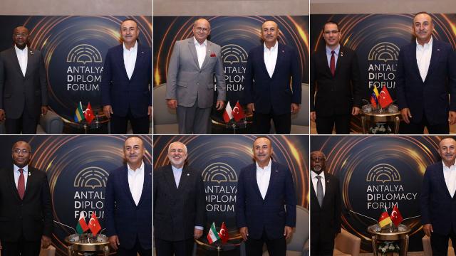 Dışişleri Bakanı Çavuşoğlunun yoğun diplomasi trafiği