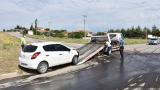 Kırıkkale'de dolmuş ile otomobil çarpıştı: 4 yaralı