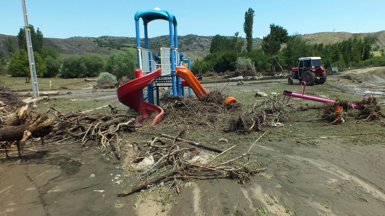 Yozgat'ta ekili arazilerde 'sağanak' zararı