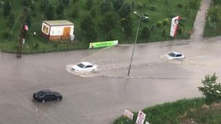 Ankara'da sağanak etkili oldu