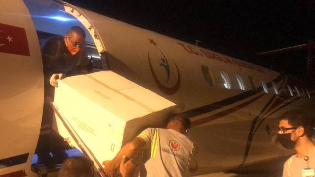 Türkiyeden KKTCye 50 bin doz daha aşı gönderildi
