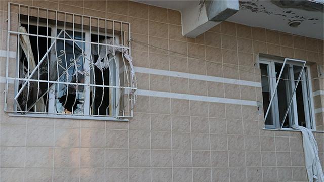 İzmirde bir evde patlama: 5 yaralı
