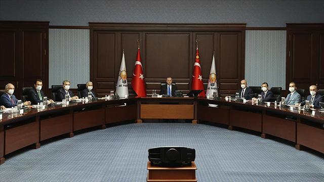 AK Parti MYK toplantısı sona erdi