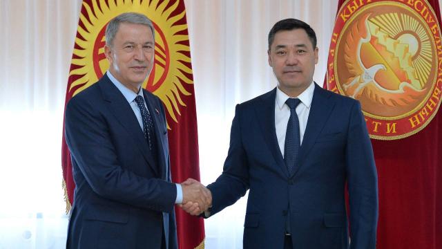 Milli Savunma Bakanı Hulusi Akar Kırgızistanda