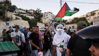 Filistinliler, İsrail'in Silvan Mahallesi'ndeki yıkım planını protesto etti