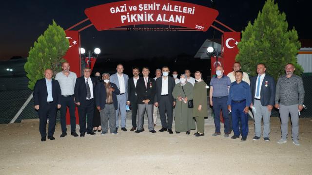 Bahşılıda Gazi ve Şehit Aileleri Parkı açıldı