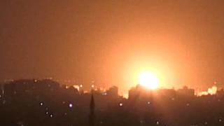 İsrail uçaklarından Gazze'ye hava saldırısı