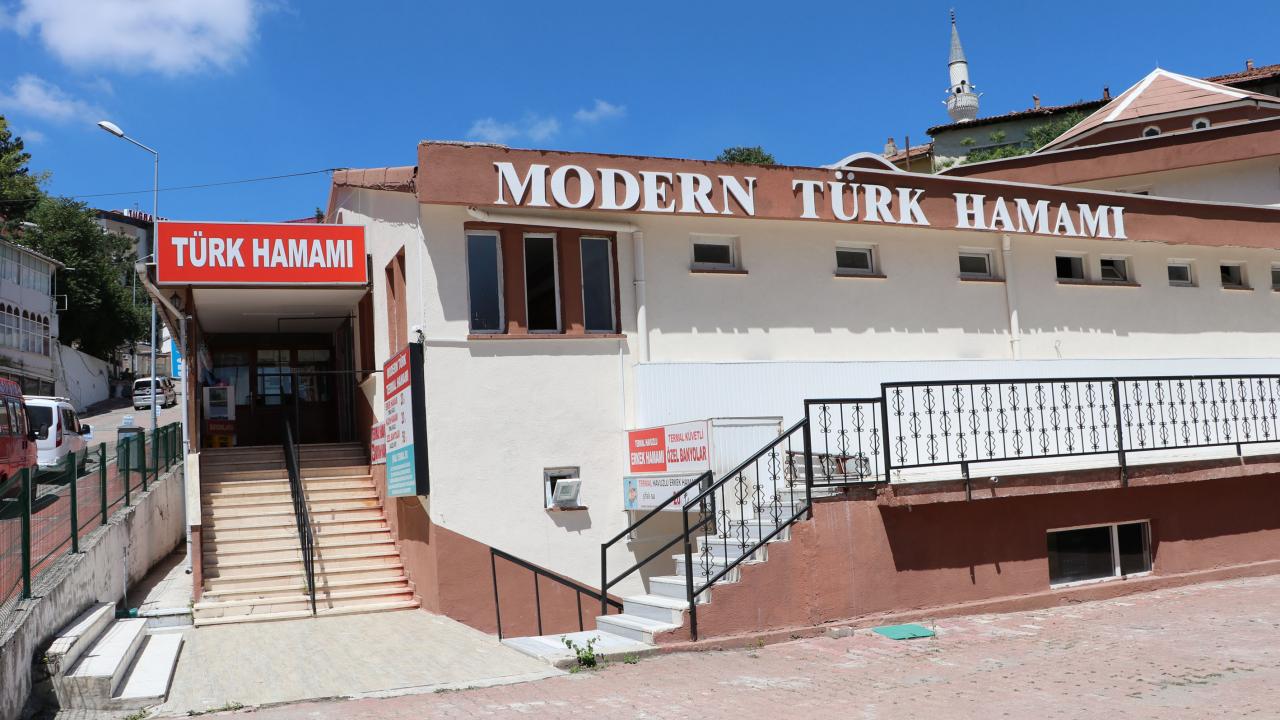 Samsun'un Havza içesindeki kaplıcalar normalleşme süreciyle yeniden hizmet vermeye başladı