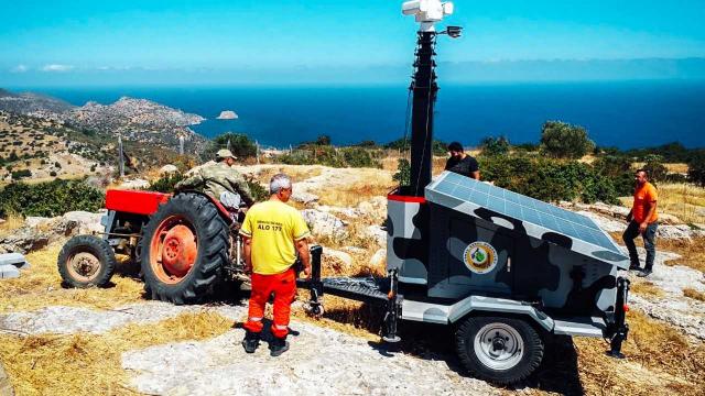 Türkiye orman yangınlarına karşı mücadelede KKTCye destek oluyor
