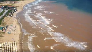 Şile'de denizin rengi değişti