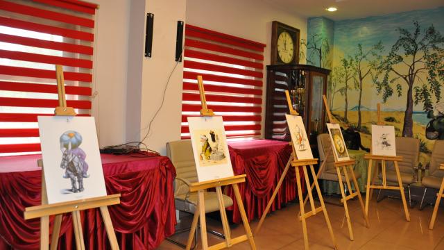 75 ülkeden 750 karikatürist Nasreddin Hocayı çizdi