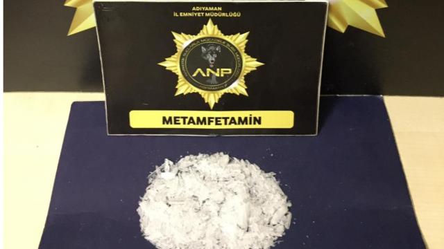Meyve suyu kutusunda 22,5 gram metamfetamin maddesi ele geçirildi