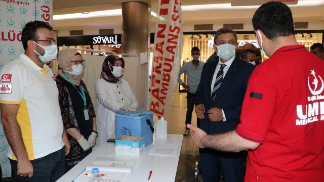 Batman Valisi Şahin, hedeflerinin aşılamada mavi rengi yakalayabilmek olduğunu söyledi