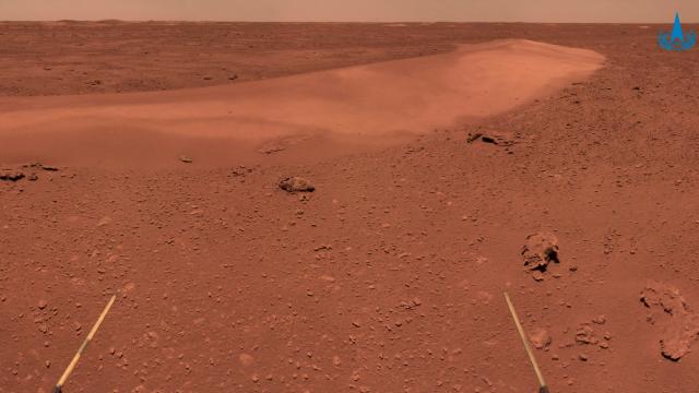 Çinin keşif aracından yeni "Mars" görüntüleri
