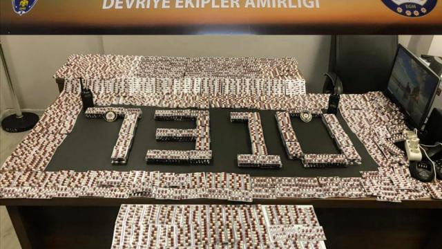 İzmirde yeşil reçeteye tabi 7 bin hap ele geçirildi