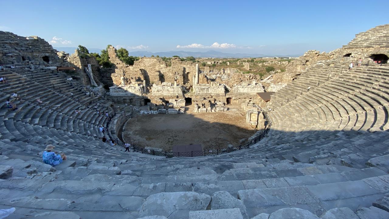 Helenistik gelenek roma mimarisiyle buluşuyor