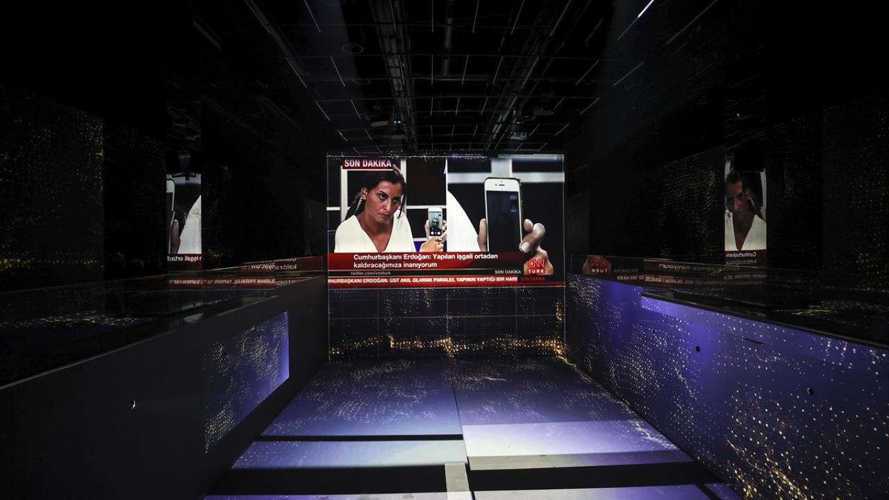 Ziyaretçiler "en uzun gece" salonunda tarihe tanıklık edecek