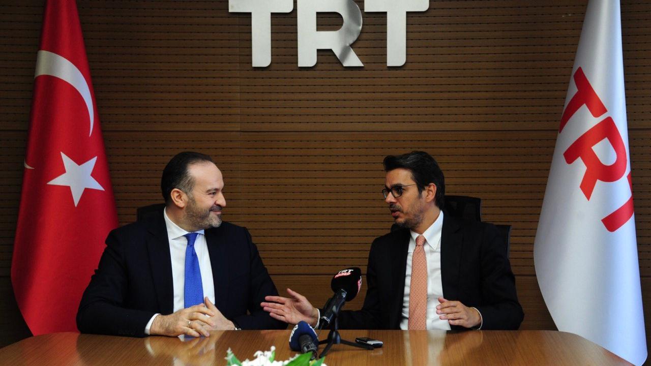 TRT’de bayrak değişimi yapıldı